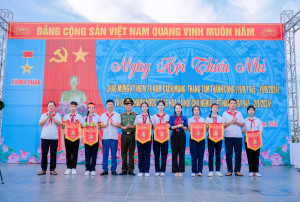 HOA THÀNH TỔ CHỨC THÀNH CÔNG NGÀY HỘI THIẾU NHI CHÀO MỪNG KỶ NIỆM 79 NĂM CÁCH MẠNG THÁNG TÁM THÀNH CÔNG VÀ QUỐC KHÁNH 02/9